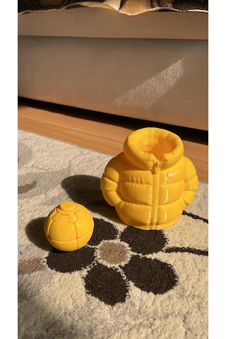 3d Baskı Kalemlik Ve Stres Topu Seti Sarı 3d Baskı Kalemlik Ve Stres Topu Seti Sarı