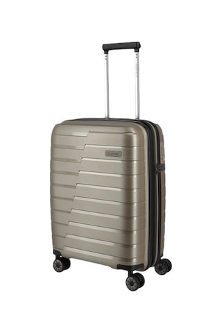 Travelite Air Base Trolley S Körüklü Kabin Boy Valiz Kahverengi