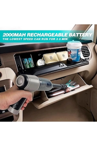 Air Blower Araba Süpürgesi Çok Renkli