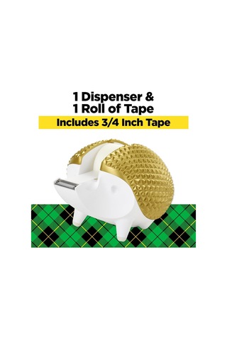 Scotch Marka Kirpi Bant Dispenseri, Hediye Paketleme İçin Harika, 3/4" X 350" Bant Rulosu İçerir C47-hedgehog-g 1