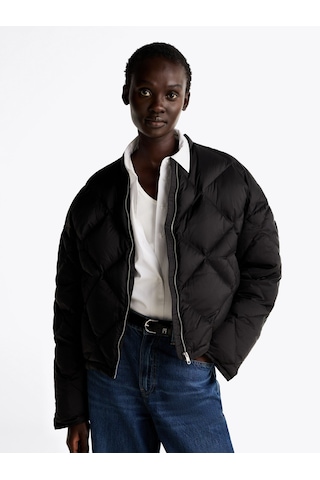 Tommy Hilfiger Tommy Hılfıger Kadın Mont Ww0ww44342-bds Siyah