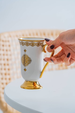 Acar Justina Porselen Kupa - 200 Ml Renkli