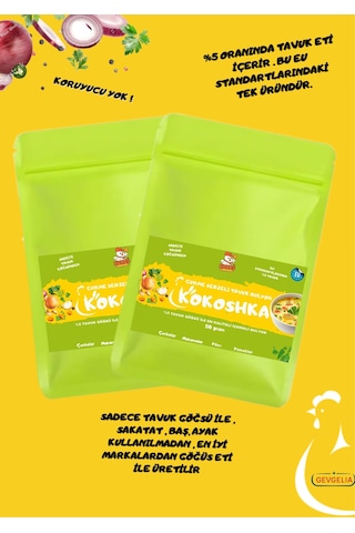 Gevgelia Kokosh %5 Tavuk İçeren Tavuk Bulyon 50 G