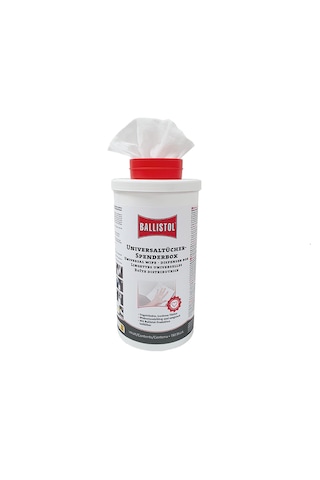 Ballistol Universal Kuru Temizleme Mendili 130'lu 20 x 19 CM