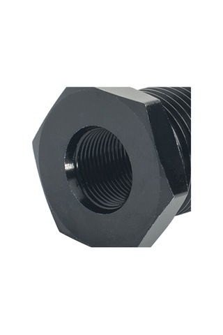 Tenfowee Araç Yağ Filtresi Adaptörü: 1/2-28 İç Dişli, 3/4-16 Dış Dişli, Alüminyum Alaşım, Siyah Renk