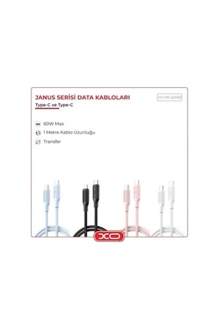 Nb-q265b 60w Type-c To Type-c Hızlı Şarj Ve Data Kablosu 1 Metre