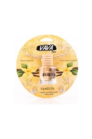 Vavaplus Vanilya Oto Koku Cam Şişe Ipli Asma Araba Kokusu 8 Ml