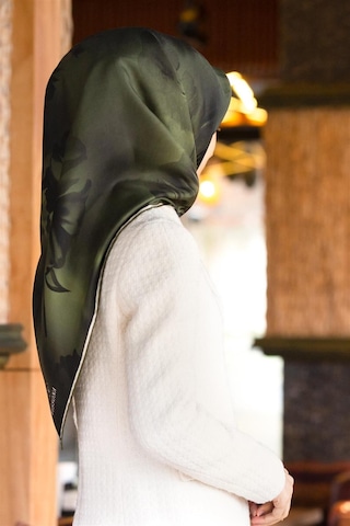 Vissona Twill İpek Eşarp - 6269 - 0037 - Kadın