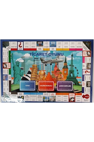 Emlak Ticaret Oyunu Molipoly Molicity Monopoly Monopoli Metropol Mega City Aile Oyunu