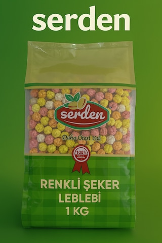 Leblebi Şekeri Renkli 1 KG Leblebi Şekeri Renkli 1 KG