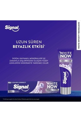 Color Correct Diş Macunu 75ml, Beyazlatıcı Etki