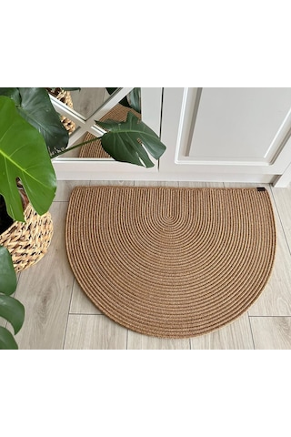 Jüt Hasır D Paspas, Kapı Önü Karşılama 50x80 -bej