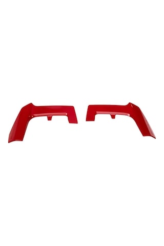 Honda Civic Fk7 İçin Uyumlu Yofer Cam Üstü Spoiler Kırmzı