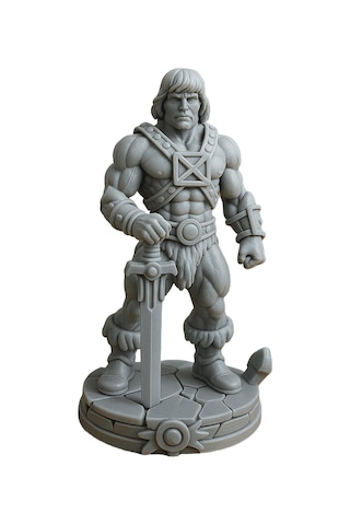 He-man Figürü Koleksiyon Heykeli