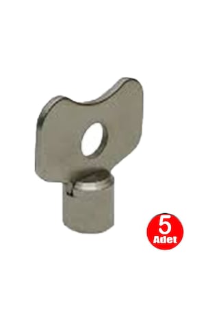 Radyatör Purjör Anahtarı Petek Hava Alma Anahtar 5'Li Paket