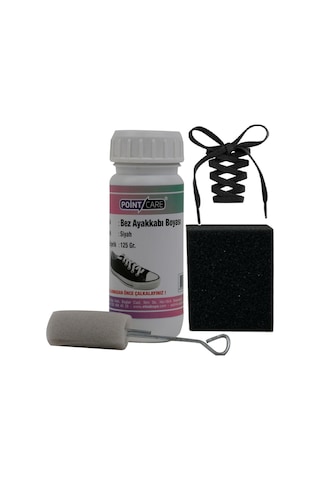 Point Care Kumaş ve Bez Ayakkabı Boyası 125 G - Siyah
