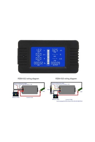 Maoyaya Pzem015 Akü Ölçer Akım Gerilim Güç Enerji Ölçer/