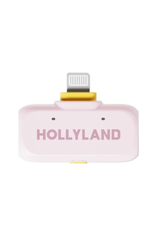 Hollyland Lark A1 Combo 2 Kişilik Kablosuz Mikrofon Sistemi - Pink