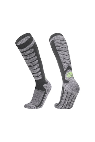 Moveevo "uzun Kayak Çorabı - Sıcak Tutar, Nefes Alabilir, Dayanıklı 35-39 " Koyu Gri