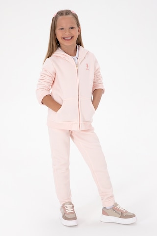 U.S. Polo Assn. Kız Çocuk Açık Pembe Şardonlu Jogger Eşofman Altı 50316914-VR078