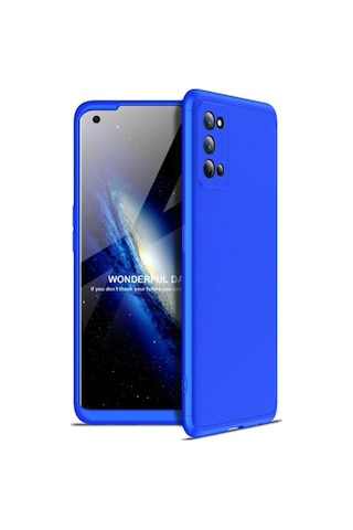 Realme 7 Pro Kılıf Zore Ays Kapak Mavi