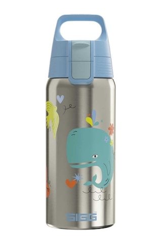 Sigg 6023.30 Therm One 0,5l Çocuk Termos, Whale Friend Çok Renkli