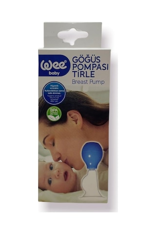 Wee Baby Tirle Manuel Göğüs Pompası - Mavi