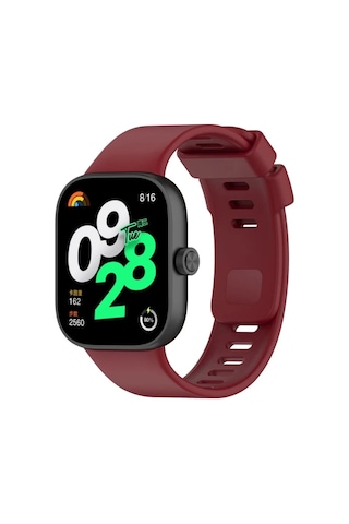 Newface Xiaomi Redmi Watch 4 Klasik Kordon - Bordo
