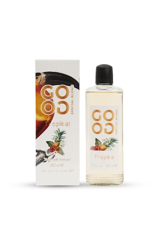 Gogo Special Blend Tropikal Kolonya Cam Şişe 250 ML