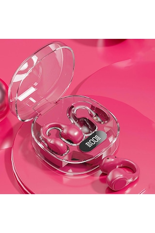 Bluetooth 5.3 Kablosuz Kulaklık Şeffaf Şarj Kutusu Stereo 0001