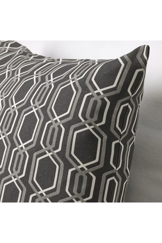 Ikea Jättepoppel Koyu Gri-beyaz 50x50 Cm Kırlent Kılıfı