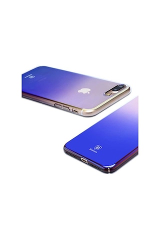 Apple Uyumlu iPhone Ceponya 7 Baseus Renk Geçişli Glaze Case Kılıf