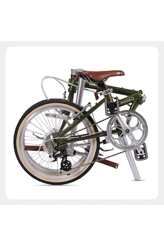 Dahon Boardwalk D8 20 Jant Katlanır Bisiklet 8v Yeşil Siyah