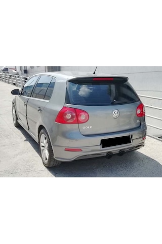 Vw Golf 5 R32 Arka Ek Reflektörlü Boyasız Abs Plastik 2003 - 2009
