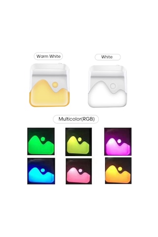 Led Gece Lambası Duvar Lambası Parlaklığı Ayarlanabilir Duvar Fişi Tipi Gece Lambası Koridor Merdiven Yatak Odası Oturma Odası Mutfak Banyo Diğer