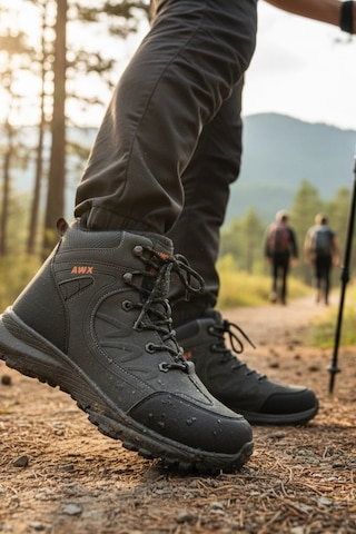 Enoch Erkek Füme Antrasit Waterproof Outdoor Trekking Ve Dağcı Botu Füme