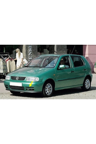 Vw Polo Hb 1994-99 Ön Tampon Sol Sis Farı Üstü Çıtası 6n0853665a