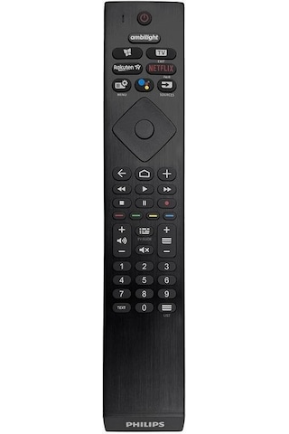 Philips İle Uyumlu Model 58pus8505/62 Mikrofonlu Ses Komutlu Smart Tv Kumanda