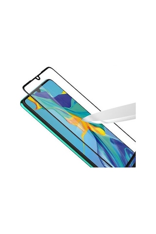 Huawei P30 Pro İle Uyumlu Şeffaf Esnek Kavisli Ekranı Tam Kaplayan Pet Ekran Koruyucu