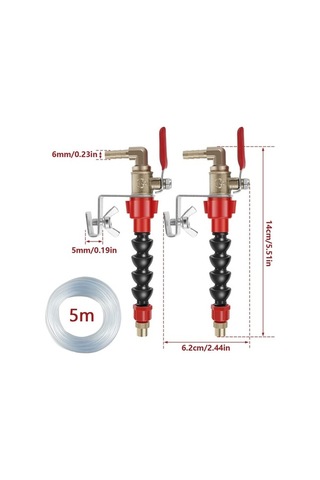 Trendooze 5m Boru Kesme Makinesi Toz Temizleme Ve Sisleme Sistemi