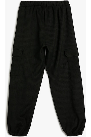 Koton Basic Kargo Jogger Eşofman Altı Cepli Beli Lastikli Siyah 4wkg40339ak 4WKG40339AK999 Siyah