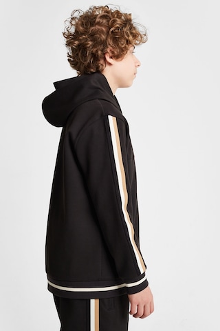 Lescon Çocuk Fermuarlı Kapüşonlu Sweatshirt 25n-3130 Siyah