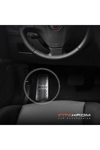 intakrom Fiat Punto Krom Ayak Dinlendirme Pedalı 2005 - 2012