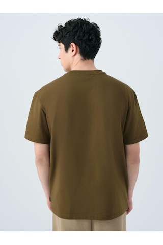 Loft Lf2038996 Erkek Kısa Kollu T-shirt Khakı