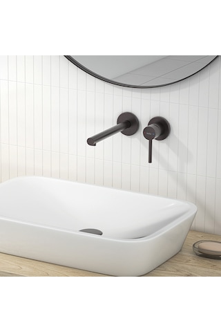Henza Ank. Lavabo Bataryası-siyah-pirinç Gövde
