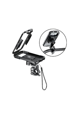 Sones M18l-qd Motosiklet / Bisiklet Su Geçirmez Çabuk Açılan Cep Telefonu Tutacağı