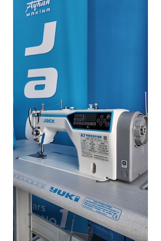 Jack A7 Full Otomatik Düz Dikiş Makinası Jack Mega Dikiş Seti Yok