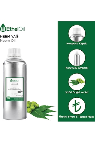 Etheloil Neem Yağı Sabit Yağ 1 KG