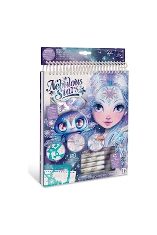 Akıllıelma-taros Nebulous Stars-11122 Creative Sketchbook - Iceana - Geometrıc Crystal Pages Çok Renkli