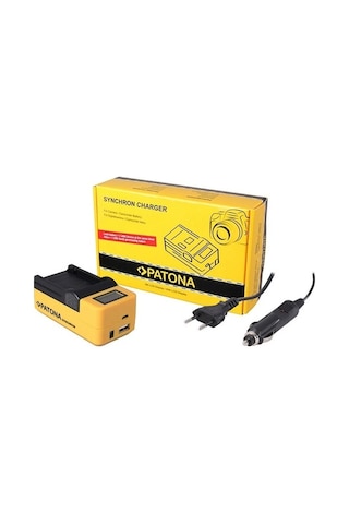 Patona Np-fw50 Lcd Ekranlı Sony Uyumlu Şarj Cihazı